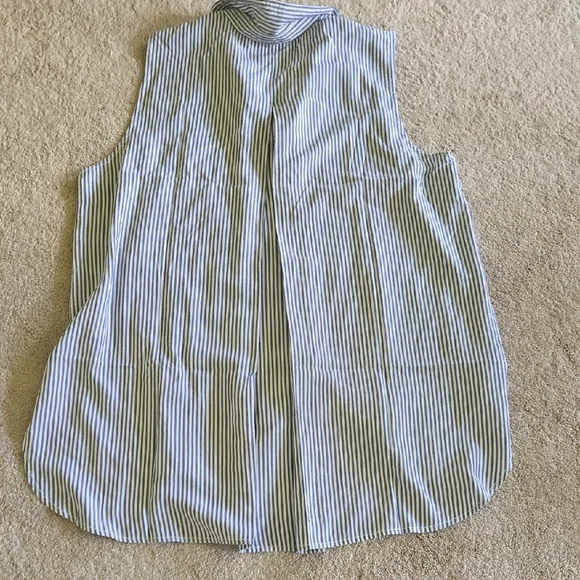 Beachlunchlounge Blue Button Down Shirt - Picture 6 of 7